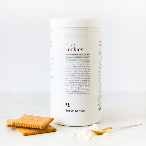 Afbeeldingen van Milk & Cookies protein shake  RAINPHARMA