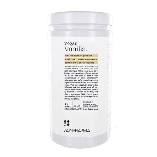 Afbeeldingen van Vegan Vanilla Protein shake RAINPHARMA
